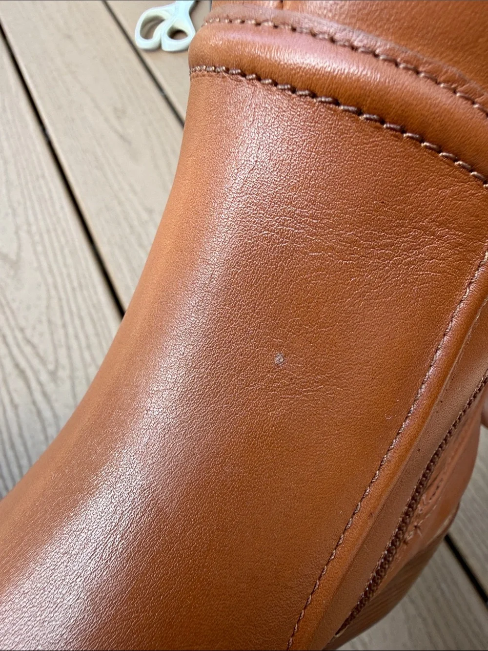 Cole Haan Women's Silvana Tall Buckle Boots, British Tan Leather, 7.5-B US